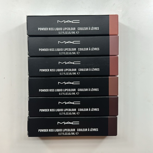 MAC powder kiss liquid lip colors NEW - Picture 2 of 2